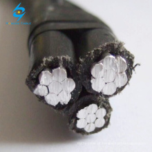 0,6 / 1Kv 3 núcleos XLPE isolados cabos de alumínio trançado - ABC